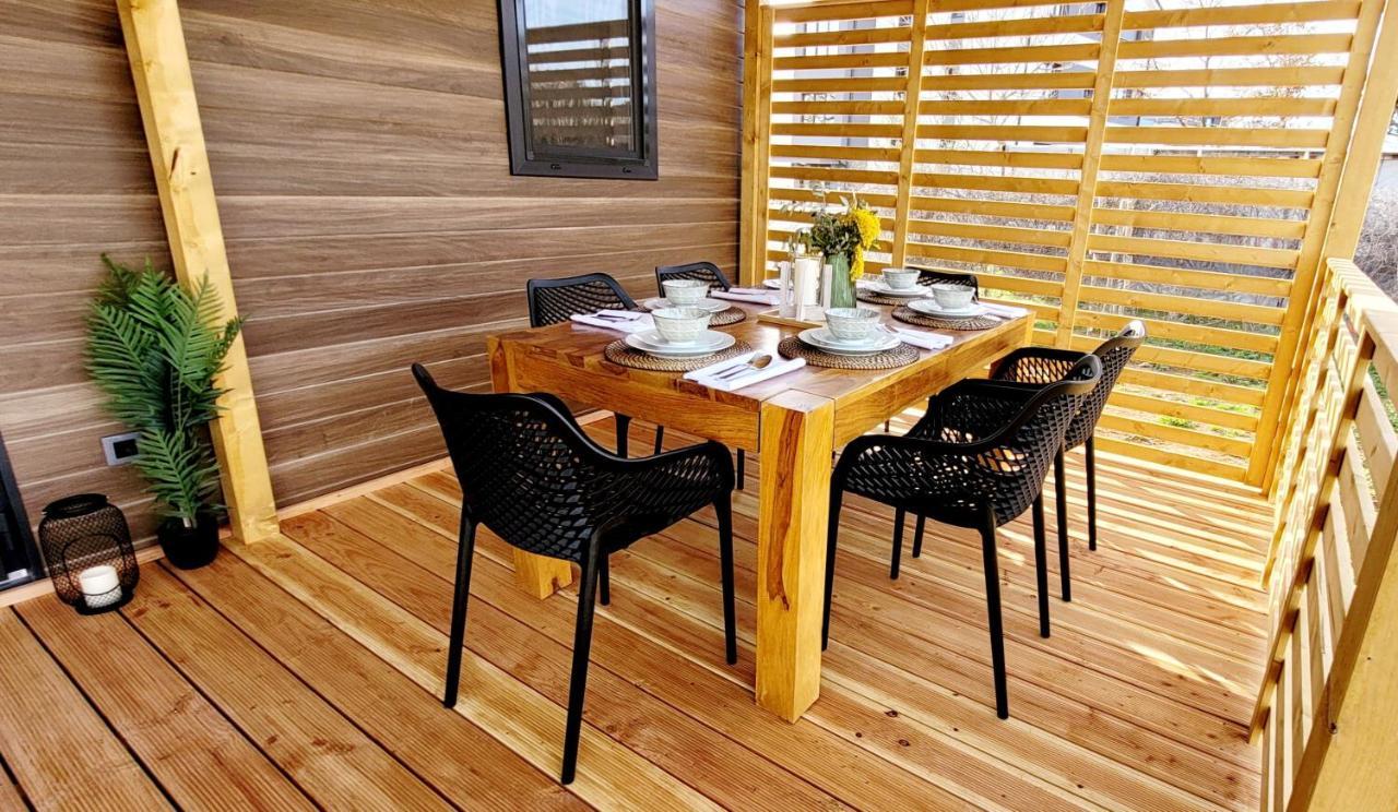Mobilehome Elena Premium With Pool, Istria Банджоле Экстерьер фото