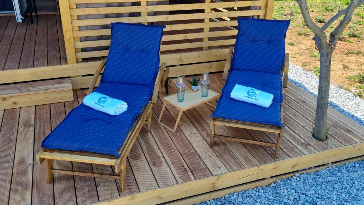 Mobilehome Elena Premium With Pool, Istria Банджоле Экстерьер фото