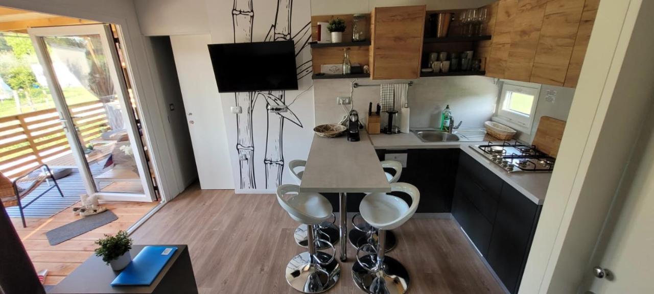 Mobilehome Elena Premium With Pool, Istria Банджоле Экстерьер фото