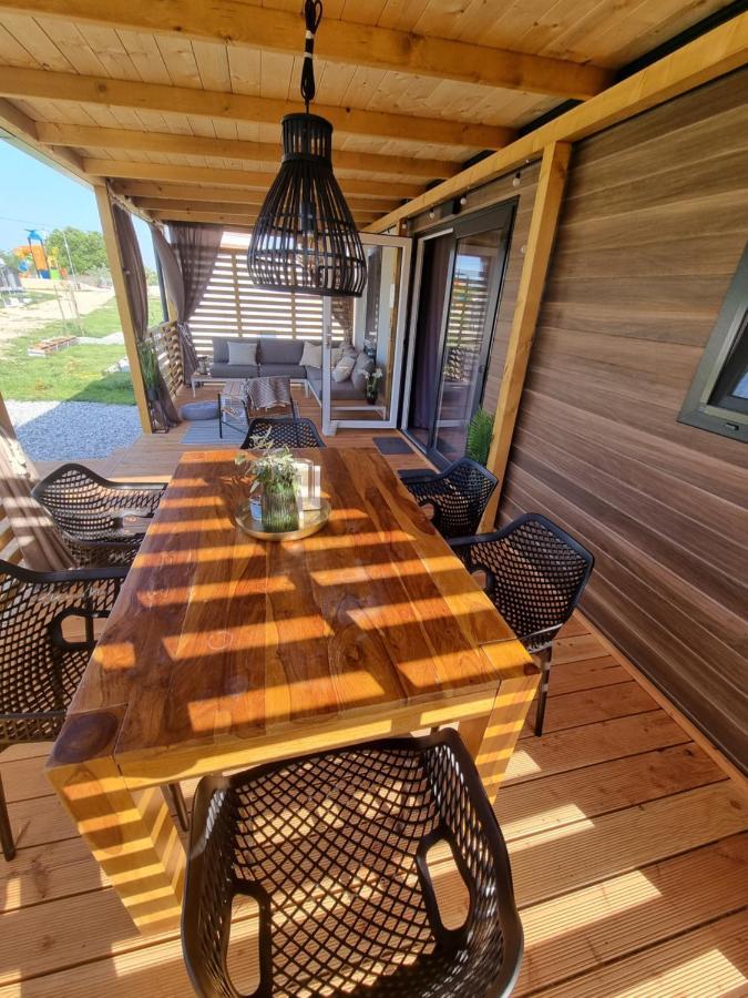 Mobilehome Elena Premium With Pool, Istria Банджоле Экстерьер фото