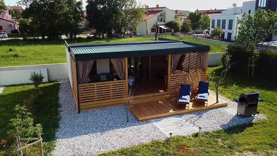 Mobilehome Elena Premium With Pool, Istria Банджоле Экстерьер фото